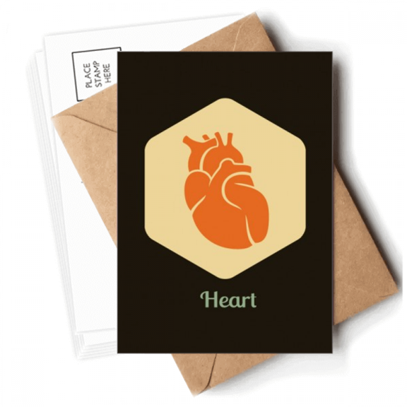 Body  Heart  Art Deco  Fashion Postcards Envelopes Blank Note Cards Mailing