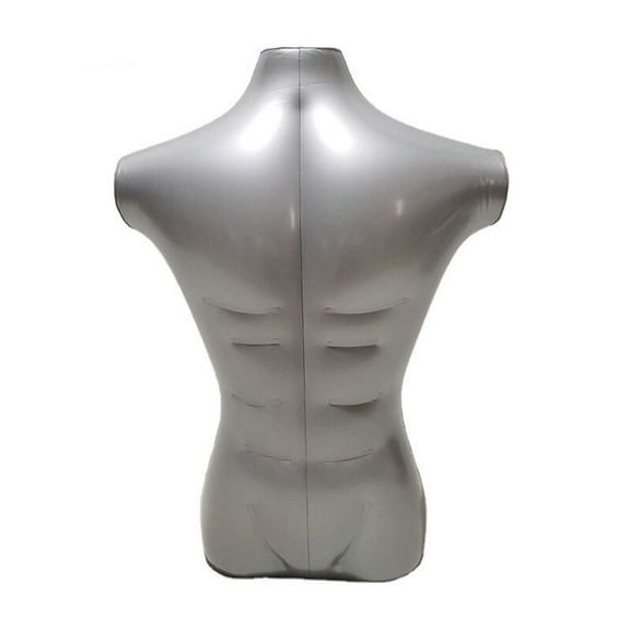 Body Inflatable PVC Mannequin Plastic Male Inflatable Men Torso Form Mannequin Model Shape