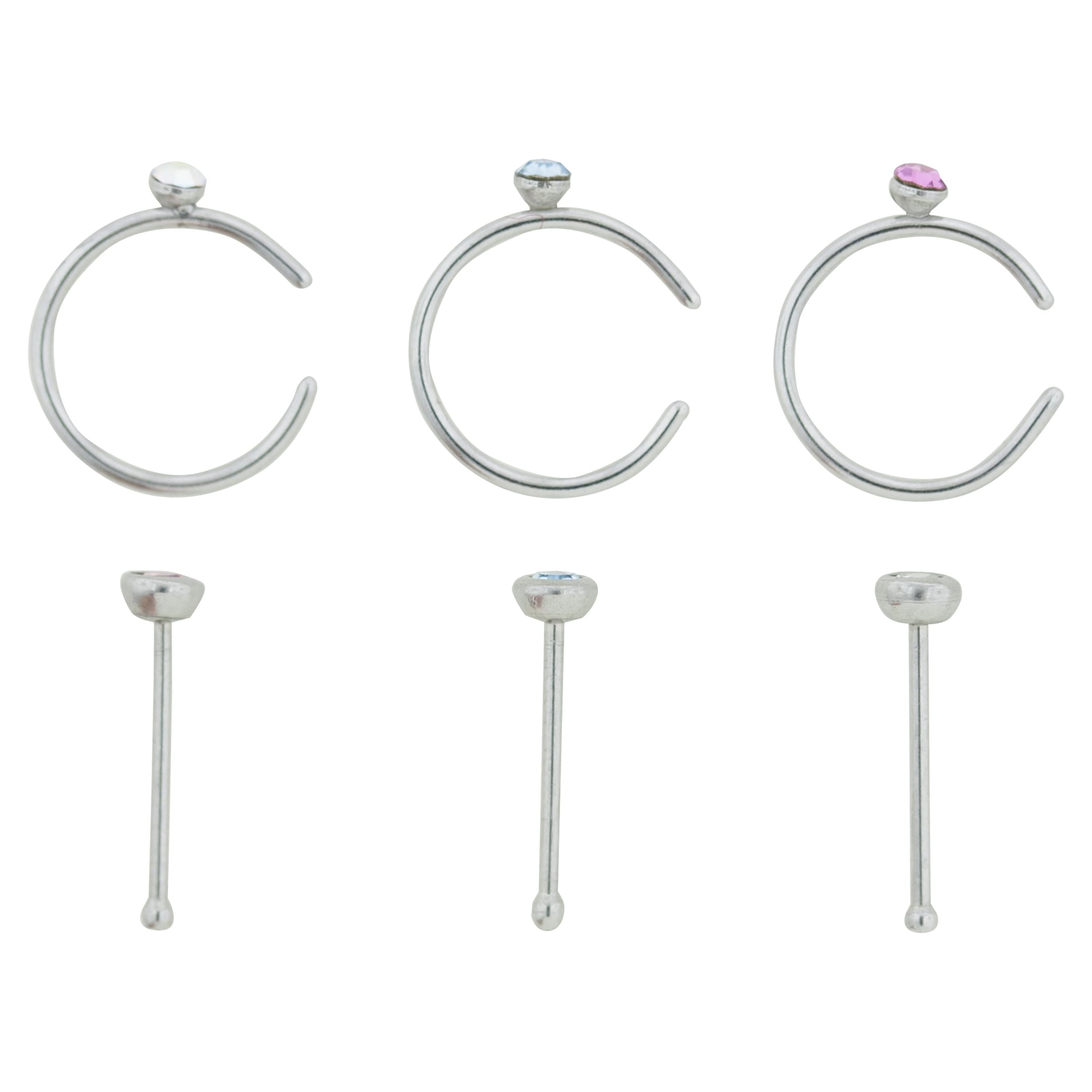 16g nose 2024 ring stud