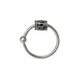 thumbnail image 1 of Body Jewelry Adult Women's Body Jewelry 20-Gauge Stainless Steel Nose Ring Hoop, 1 of 5