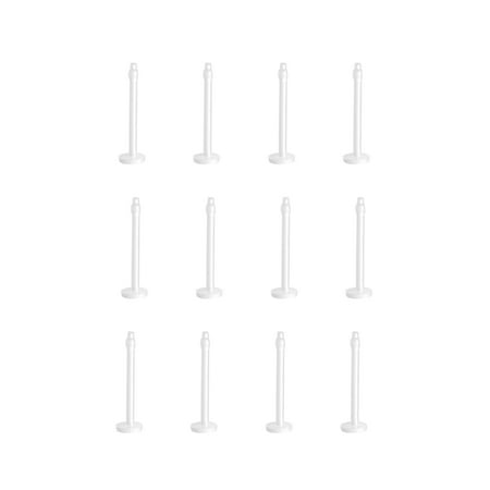 Body Jewelry Women's 22g Clear Retainer Nose 12pk