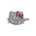 thumbnail image 1 of Body Jewelry Women's Hello Kitty 20G Women's Stainless Steel 316L Crystal Nose Stud, 1 of 4
