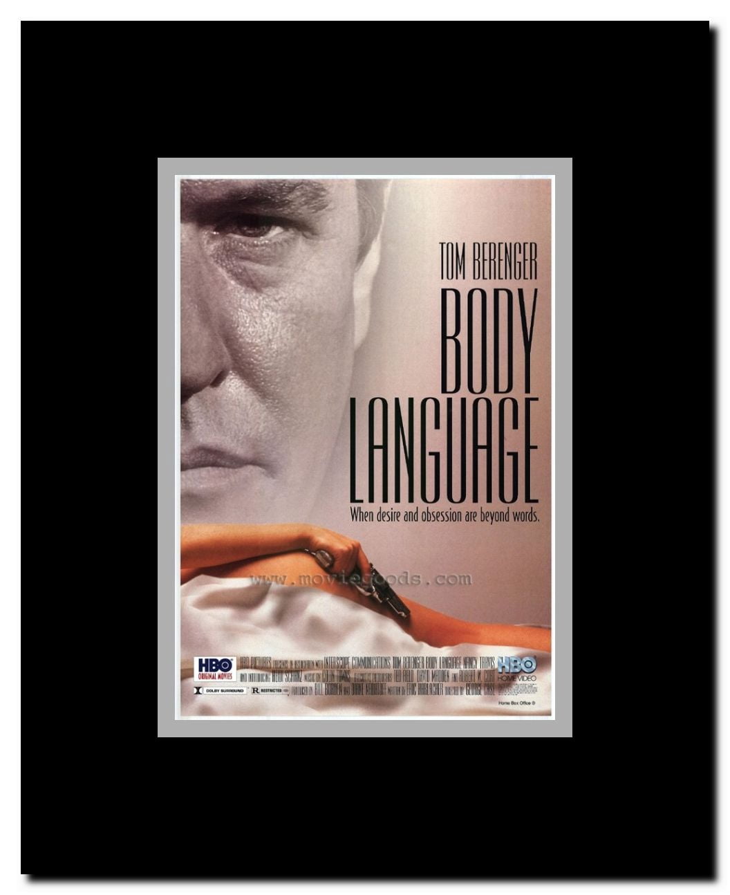 Body Language Framed Movie Poster