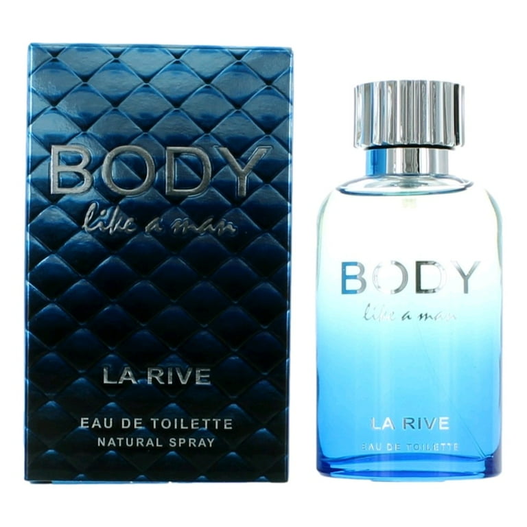 La Rive Body Like A Man Eau De Toilette Spray By La Rive - 3 oz La Rive Body Like A Man Eau De Toilette Spray By La Rive - 3 oz