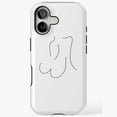thumbnail image 1 of Body Line Drawing Minimalist iPhone Case 17 to 11 Pro Max, 1 of 2
