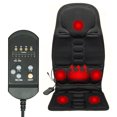 thumbnail image 1 of Body Massage Heated Seat Cushion 8 Mode 3 Intensity Back Massagers for Chair - Back Neck Pain Relief Massager Vibration Pad Car/Home, 1 of 6
