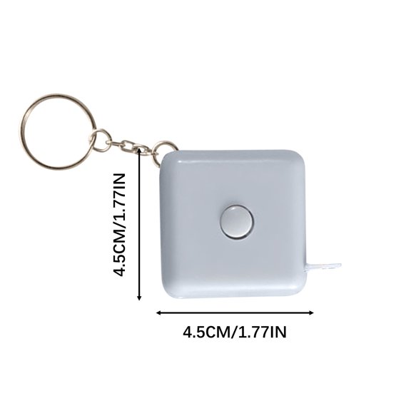 Body Measuring Tape 1.5 m Automatic Telescopic Soft Tape Measure with Dual-Sided Inch and Centimeter Markings