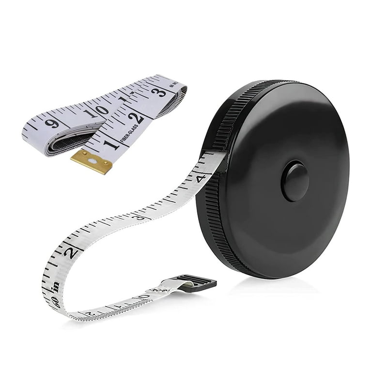 HANSMAYA Tape Measure Body Measuring Tape Soft Flexible Durable Fiberglass Sewing  Measuring Tapes 60 Inch / 150 Cm Blue – BigaMart