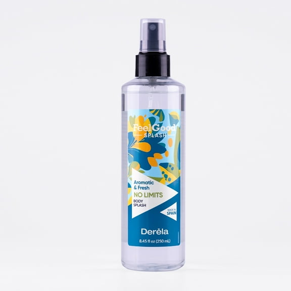 Derela Feel Good Splash No Limits Body Mist for Men, Fresh Aromatic Marine Fragrance, 8.45 fl oz