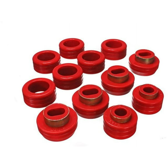 Body Mount Set - Compatible with 1982 - 1991, 1994 - 2003 Chevy S10 Standard Cab Pickup 1983 1984 1985 1986 1987 1988 1989 1990 1995 1996 1997 1998 1999 2000 2001 2002