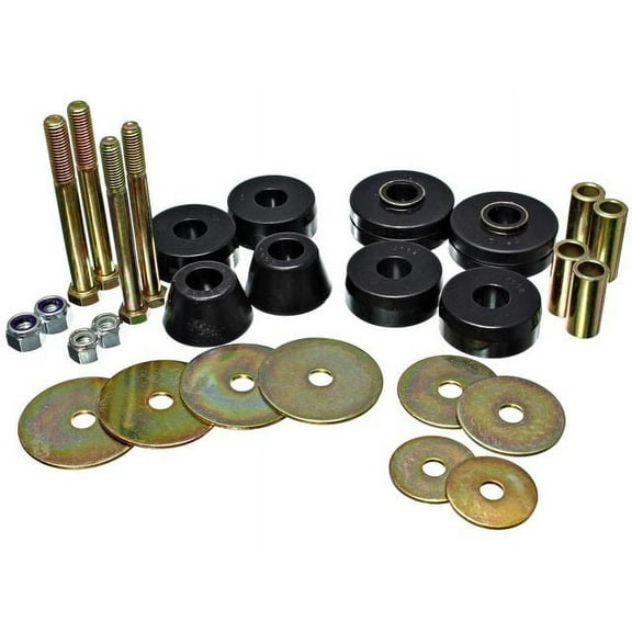 Body Mount Set - Compatible with 1963 - 1966 Chevy C10 Pickup Standard Cab Pickup 2-Door 1964 1965