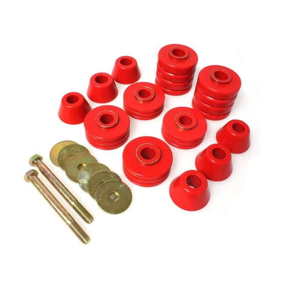 Body Mount Set - Compatible with 1979 - 1980 GMC C3500 Standard Cab Pickup