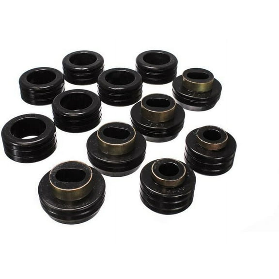 Body Mount Set - Compatible with 1982 - 1990 GMC S15 Base Standard Cab Pickup 1983 1984 1985 1986 1987 1988 1989