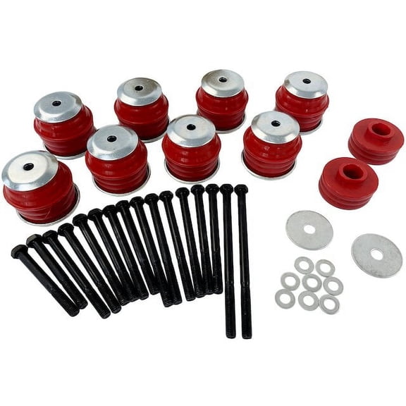 Body Mount Set - Compatible with 2008 - 2016 Ford F-350 Super Duty 2009 2010 2011 2012 2013 2014 2015