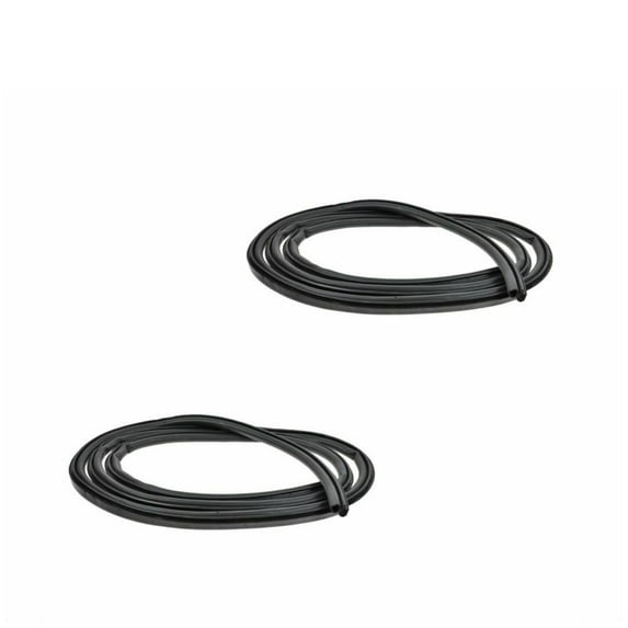 Body Mounted Door Weatherstrip Seal Front PAIR For 1999-2006 Cadillac Chevy GMC
