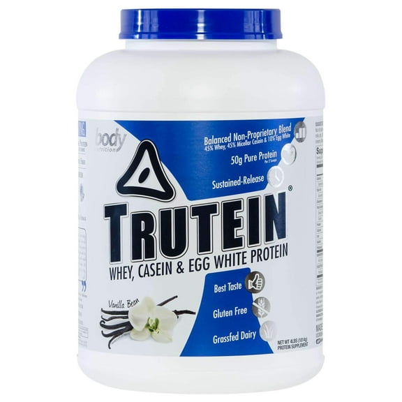 Body Nutrition Trutein Flavor: Vanilla Bean, Size: 4 lb. (1814g)
