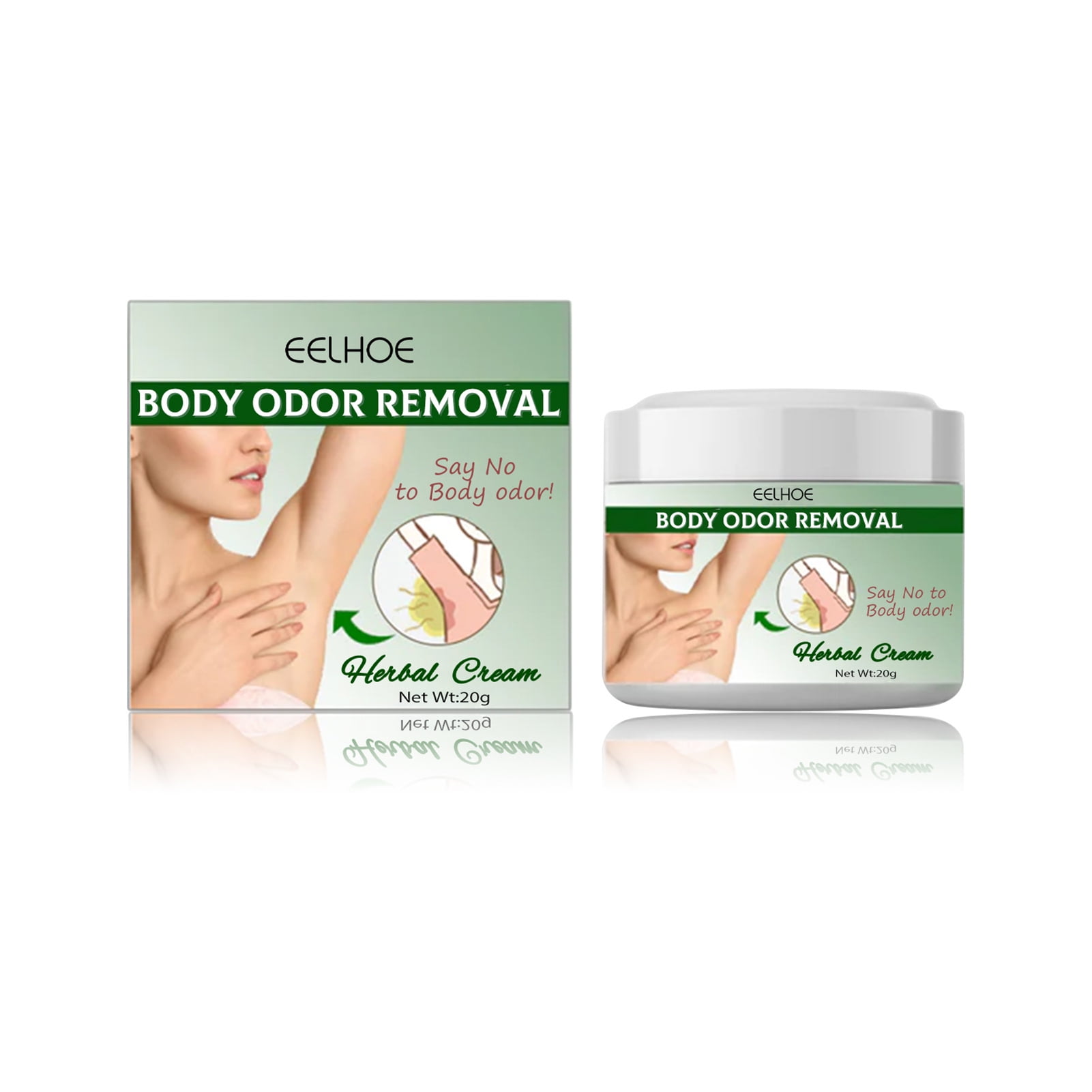 Body Odor Remove Cream AntiItch No Sweat Body Defense Deodorant for Private Parts Crotch