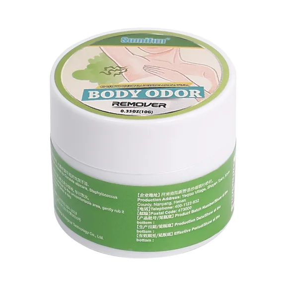 Body Odor Underarm Sweat Deodorant for Man Woman Effectively Remove Body Sweat Cream Remove Underarm Odor Refreshing Body Care