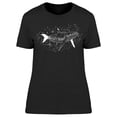 thumbnail image 1 of Body Of The Whale T-Shirt Women -Image by Shutterstock, Female XX-Large, 1 of 2