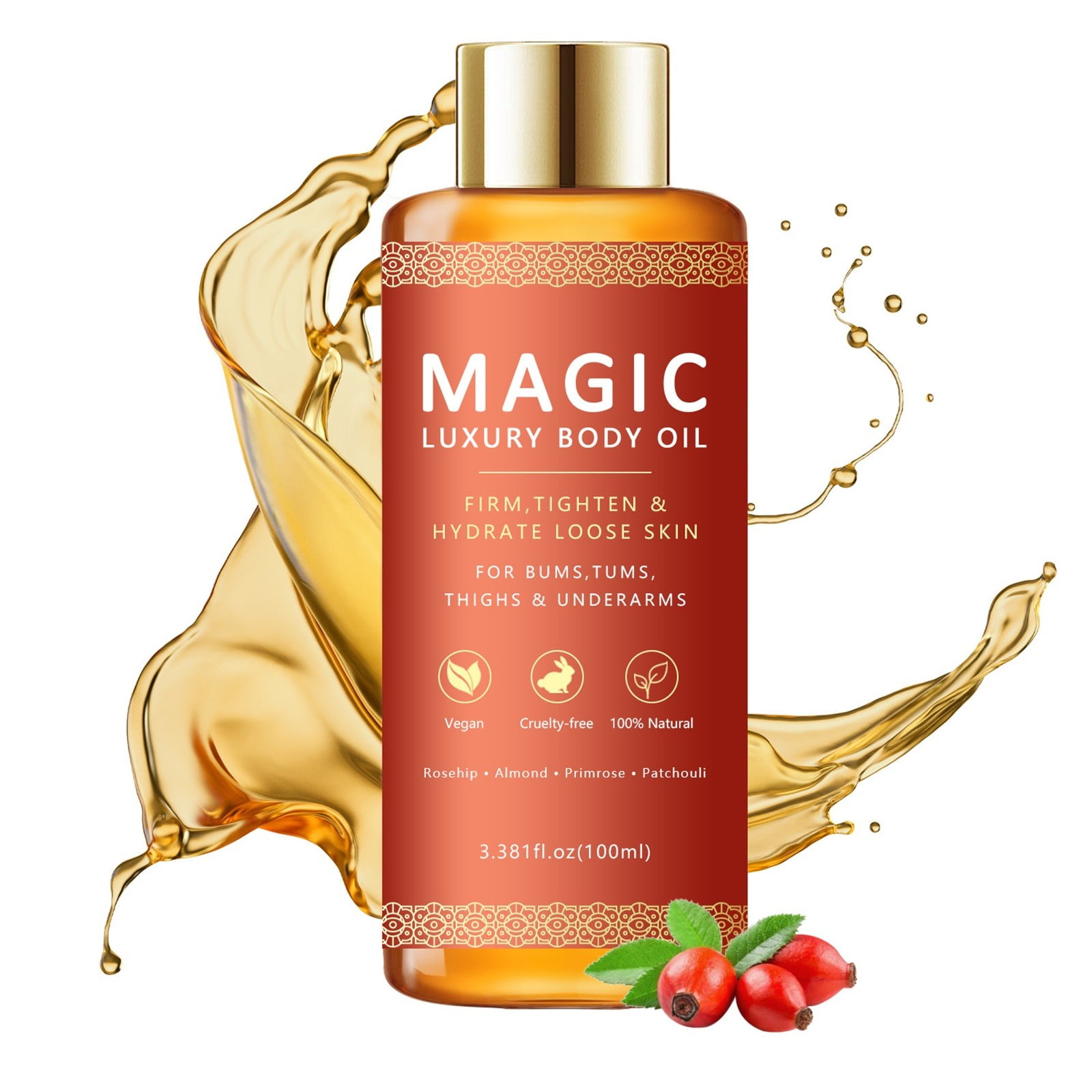 Body Oil 100ml Firming And Moisturizing Body Skin Care Lifting Skin