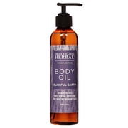 Ora’s Amazing Herbal Blissful Earth Lavender Bath Oil, Moisturizing Body Oil for Women with Organic Jojoba Calendula Thyme Vetiver for Relaxation & Dry Skin, 7.5 oz