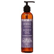 Ora’s Amazing Herbal Blissful Earth Lavender Bath Oil, Moisturizing Body Oil for Women with Organic Jojoba Calendula Thyme Vetiver for Relaxation & Dry Skin, 7.5 oz
