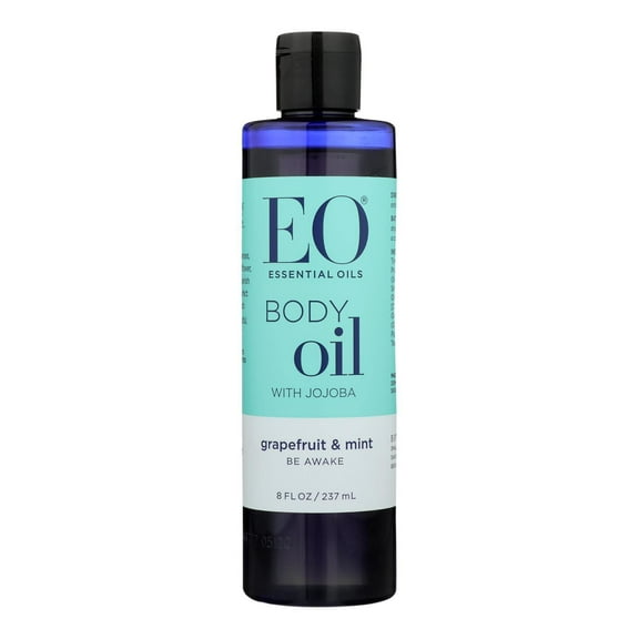 Body Oil with Jojoba, Grapefruit & Mint, 8 fl oz (237 ml), EO Products