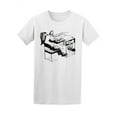 thumbnail image 1 of Body Parts At Desk T-Shirt Men -Image by Shutterstock, Male Small, 1 of 4