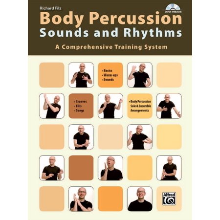 Body Percussion -- Sounds and Rhythms: A Comprehensive Training System, Book & DVD, (Paperback)