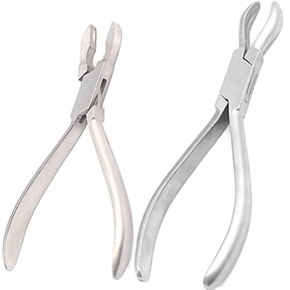 Body Piercing Set Of 2 Pcs Small Ring Closing Pliers + Large Ring Closing Pliers