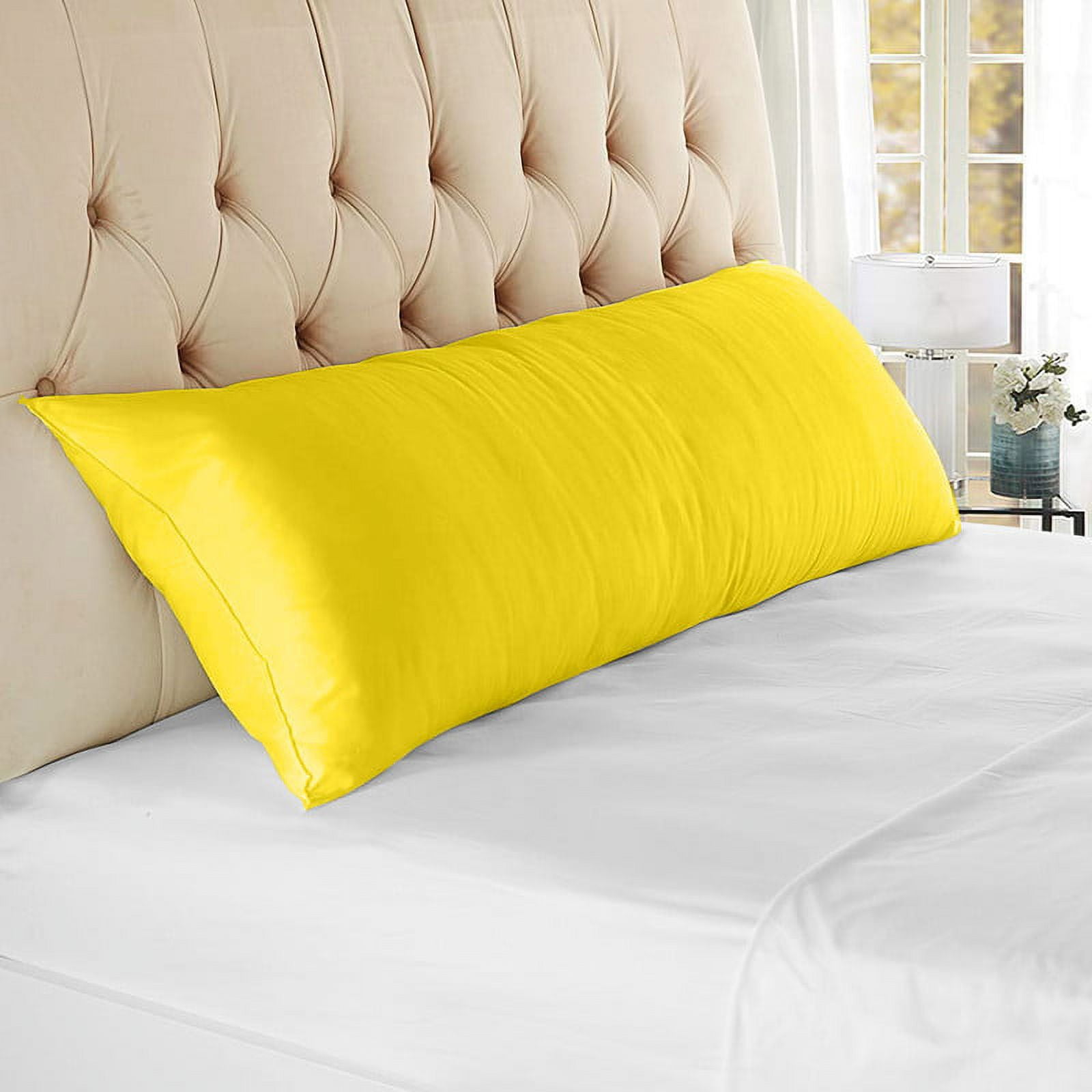 Body Pillow Cover, 100 Smooth Egyptian Cotton 600 TC, Luxurious