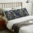 Body Pillow Cover, Abstract Zebra Tiger print Body Pillow Cases with