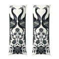 thumbnail image 1 of Body Pillow Cover Artistic Black White Peacocks Body Pillow Cases With Zipper Soft Breathable Smooth Skin Friendly Long Pillow Case 20 X 5 Inches 1 Pcs, 1 of 3