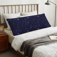 thumbnail image 1 of Body Pillow Cover, Galaxy Violet abstract Glitter Body Pillow Cases with Zipper Soft Breathable Smooth Skin Friendly Long Pillow Case 20x60 inches, 1Pcs, 1 of 7