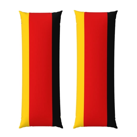Body Pillow Cover German Flag Long Case Protector With Zipper Rectangle Soft Large Cases Cover 20 X 54 In