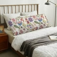 thumbnail image 1 of Body Pillow Cover, Paisley Flowers Body Pillow Cases with Zipper Soft Breathable Smooth Skin Friendly Long Pillow Case 20x60 inches, 1Pcs, 1 of 7