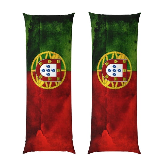Body Pillow Cover Portugal Portuguese Flag Long Case Protector With Zipper Rectangle Soft Large Cases Cover 20 X 54 In
