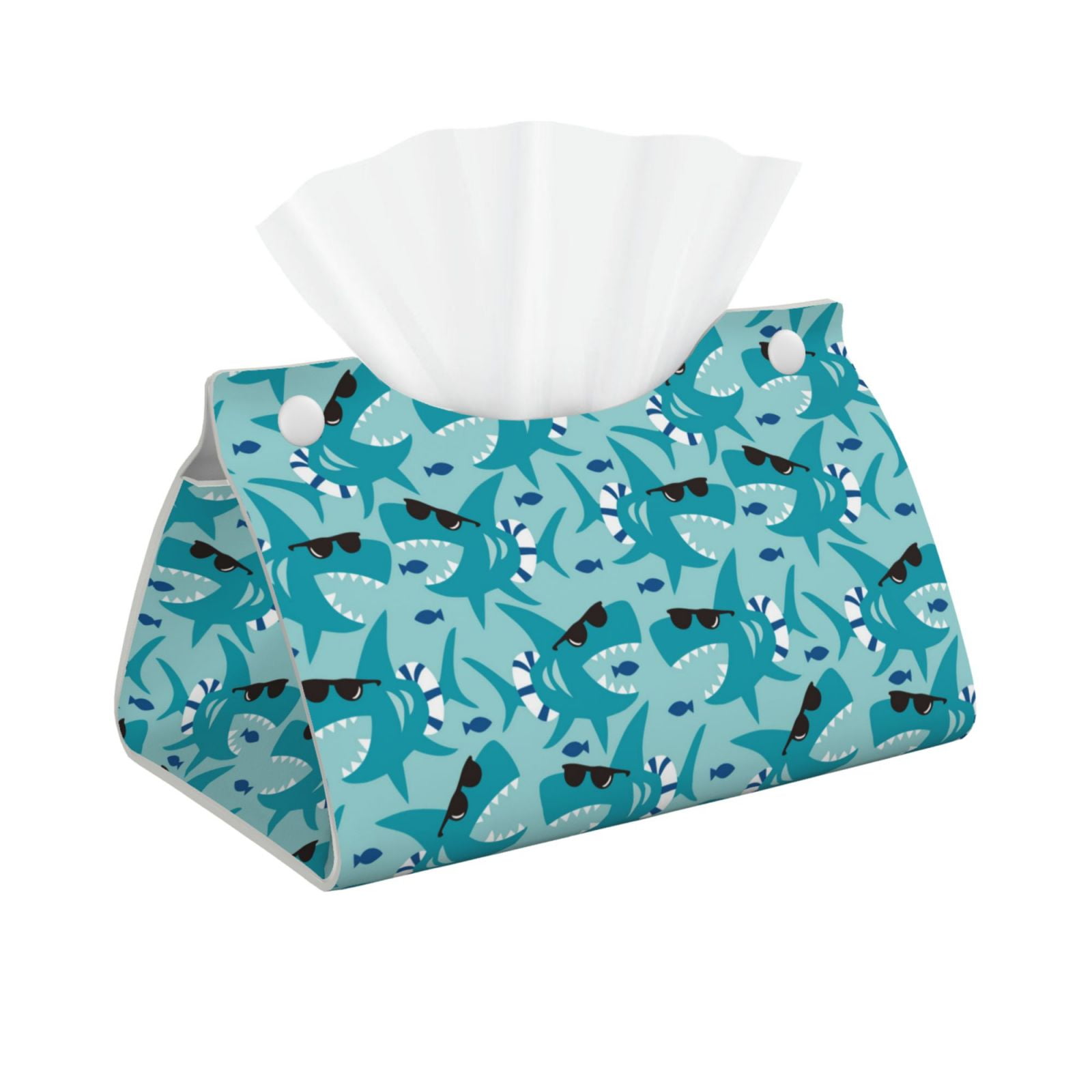 Body Pillow Cover, Shark Wearing Sunglasses Soft and SkinFriendly Body