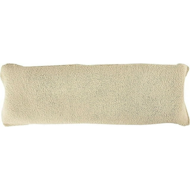 Body Pillow Cover. Sherpa with side zipper by Lavish Home 18 ”x52