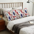 thumbnail image 1 of Body Pillow Cover - Soft Body Pillow Pillowcase, Colorful Mushrooms (2) Breathable Long Body Pillow Case Cover with Invisible Zipper 20x60in, 1 of 5