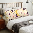 thumbnail image 1 of Body Pillow Cover - Soft Body Pillow Pillowcase, Cute Poodle Dog Funny Bones Breathable Long Body Pillow Case Cover with Invisible Zipper 20x60in, 1 of 5