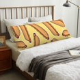 thumbnail image 1 of Body Pillow Cover - Soft Body Pillow Pillowcase, Hot Dogs Breathable Long Body Pillow Case Cover with Invisible Zipper 20x60in, 1 of 5