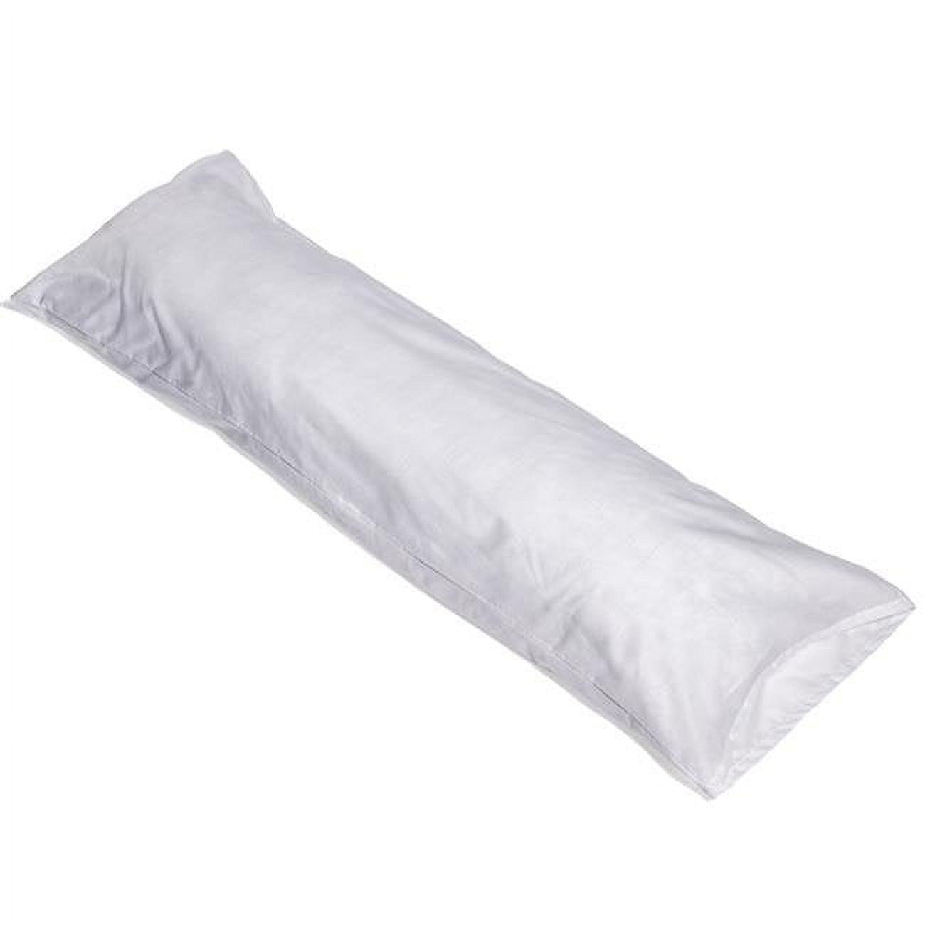 Body Pillow by Hermell Products includes White Cover, Relief for Neck