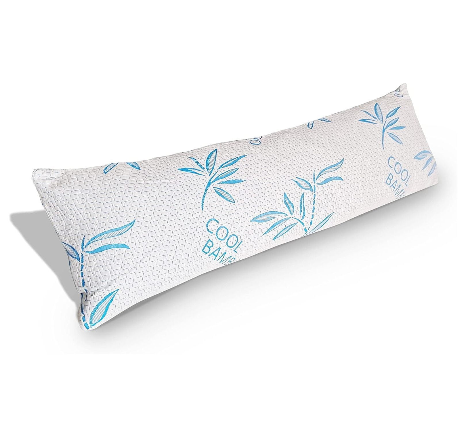 Body Pillow for Sleeping, Shredded Memory Foam Adjustable Bed Pillow with Hypoallergenic, Removable/Washable Zipper Cover