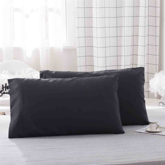 Body Pillowcase for Hot Sleepers - Cooling Pillow Cover, Night Sweats Solution, All-season Breathable Fabric, Velvet-soft Full-length Pillow Protector 2pc