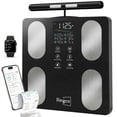 thumbnail image 1 of Body Pod Scale Smart Scale with BMI Fat Muscle Mass 8-Electrode High Precision Digital Bathroom Composition Analyzer 12.2" Large Platform and 4.8" Display, 1 of 4