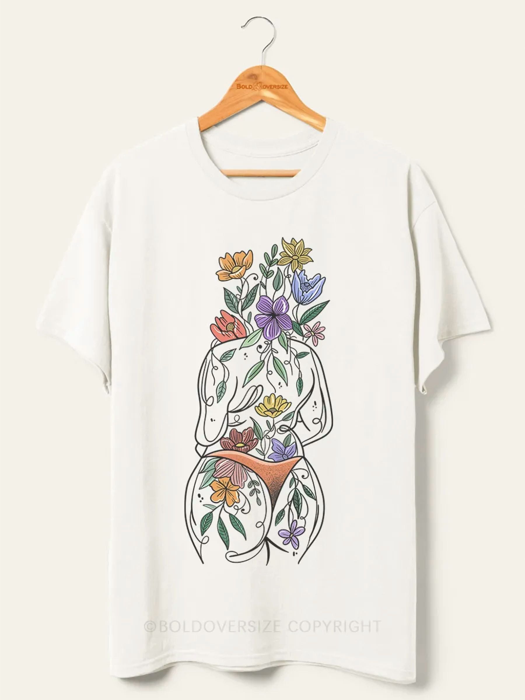 Body Positive Print Tee - Walmart.com