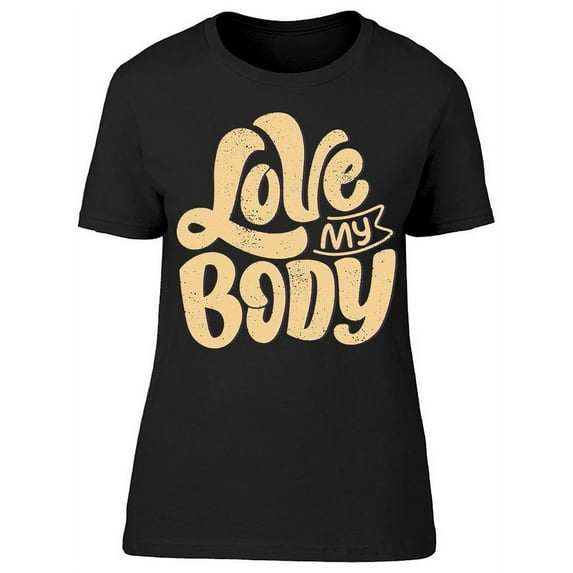 Body Positive T-Shirt Women -Image by Shutterstock, Female Medium