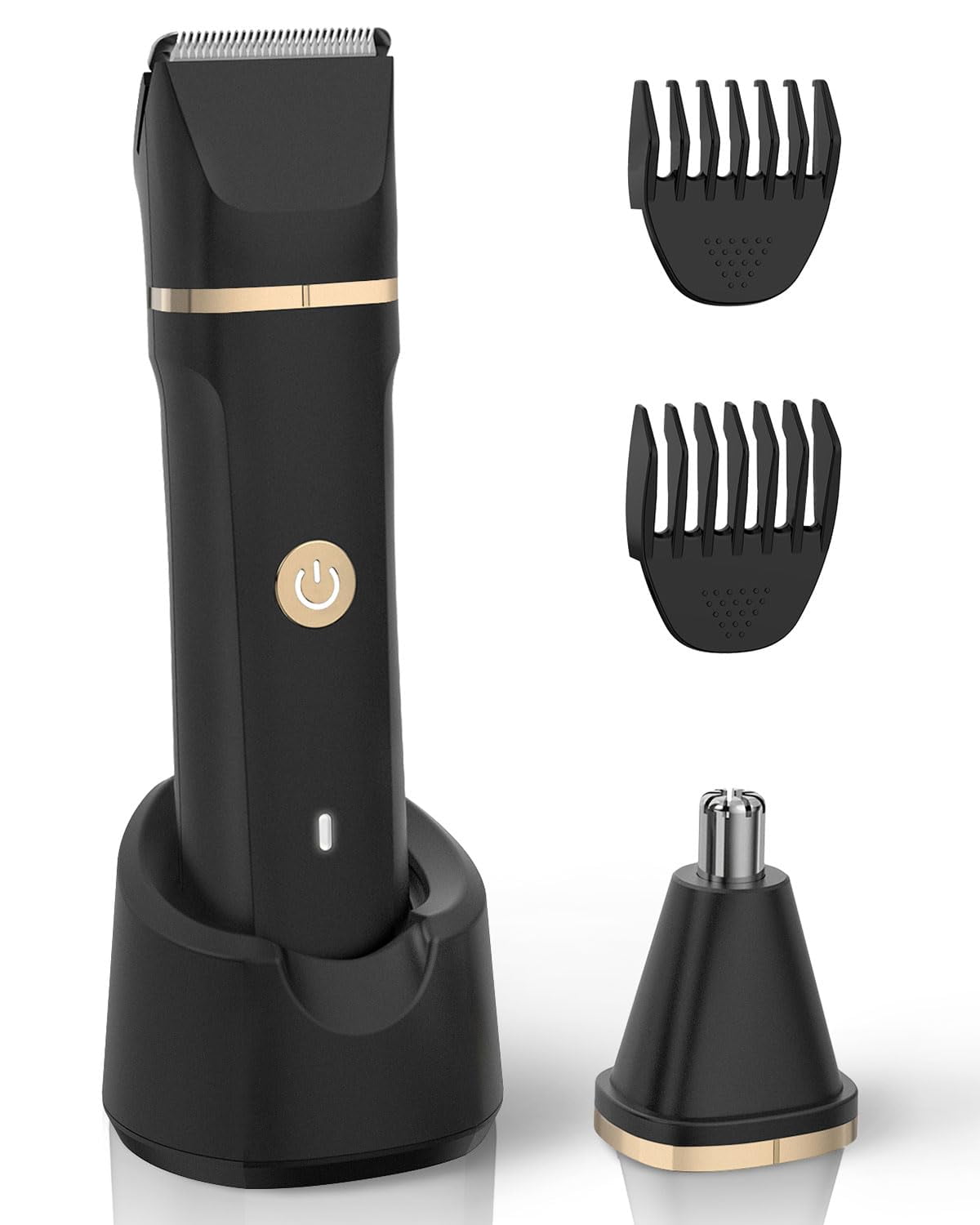 Body Pubic Hair Trimmer for Men Groin, Pubic and Ball Hair Shaver