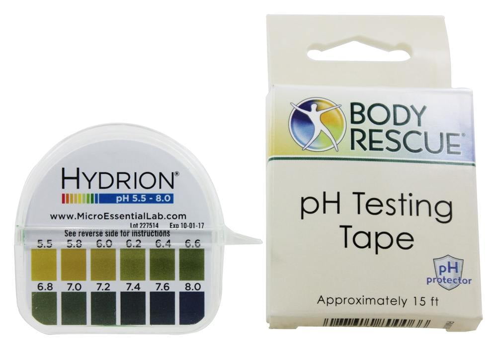Body Rescue pH Testing Tape 1 ct